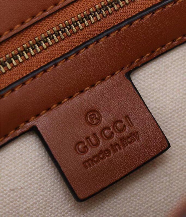 グッチバッグ角部分ディテール